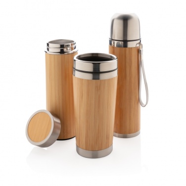 Logotrade promotional item picture of: Bamboo tumbler